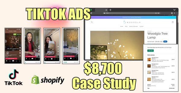$8,700 Spent on TikTok Ads Testing a Viral LED Lamp – Real Dropshipping Results